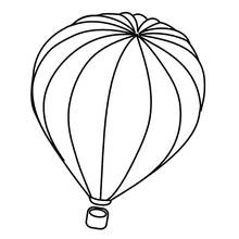 Dibujo de Globo enorme de franjas curvas que se unen para colorear Dibujo de Globo enorme de franjas curvas que se unen para colorear