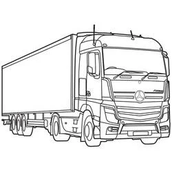 Mercedes - Dibujos para colorear gratis