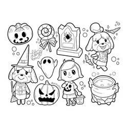 Animal Crossing - Dibujos para colorear gratis