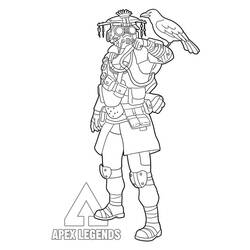 Dibujo Apex Legends #184328 para imprimir y colorear Dibujo Apex Legends #184328 para imprimir y colorear
