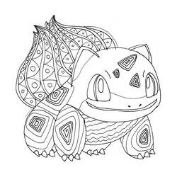 Bulbasaur - Dibujos para colorear gratis