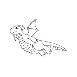 Dragonite - Dibujos para colorear gratis