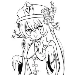 Genshin Impact - Dibujos para colorear gratis