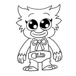 Huggy Wuggy - Dibujos para colorear gratis
