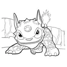 Skylanders - Dibujos para colorear gratis
