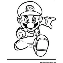Super Mario Bros - Dibujos para colorear gratis