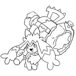 Tinkaton - Dibujos para colorear gratis