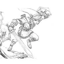 Zelda - Dibujos para colorear gratis